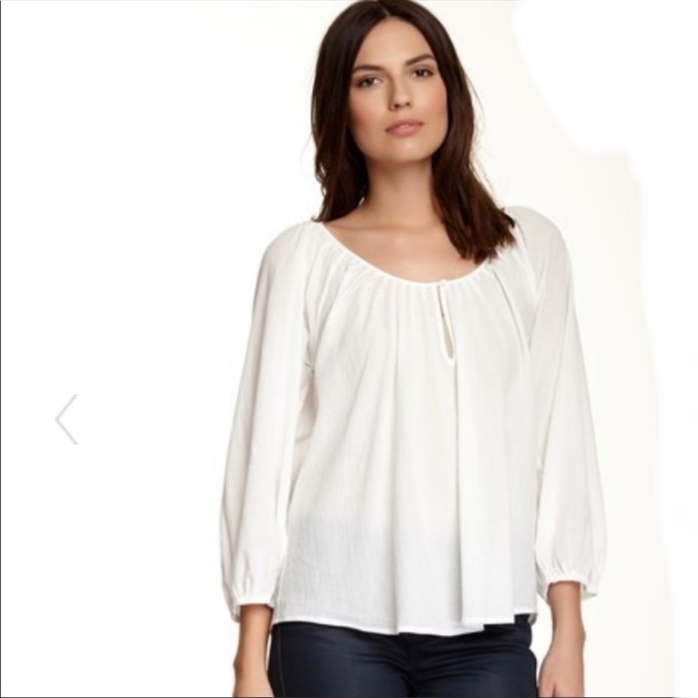 Joie khan peasant blouse